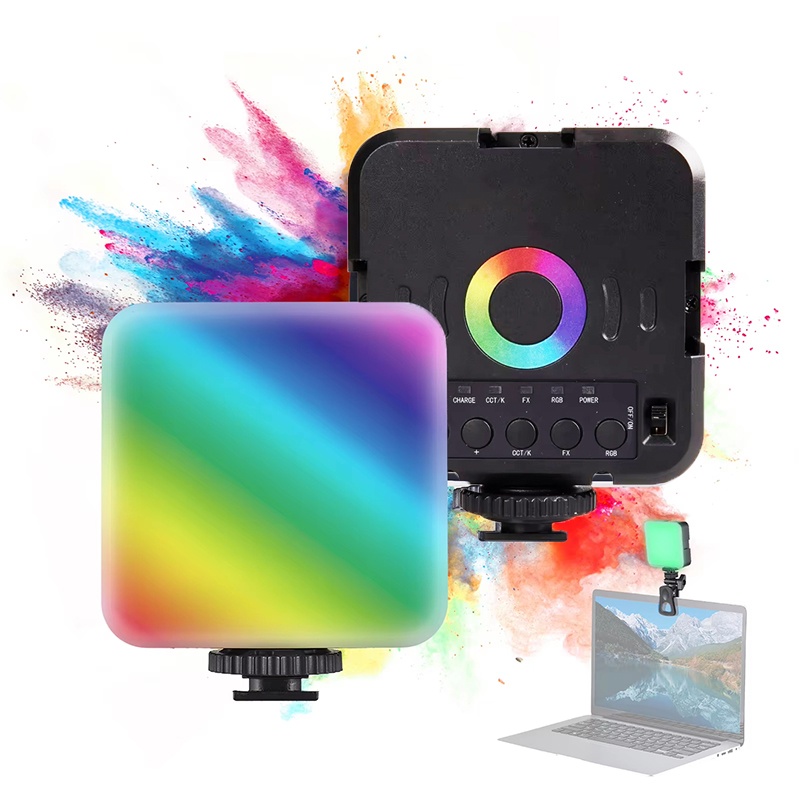 Photography Lighting Description - RGB Fill Light Portable LED Photography
