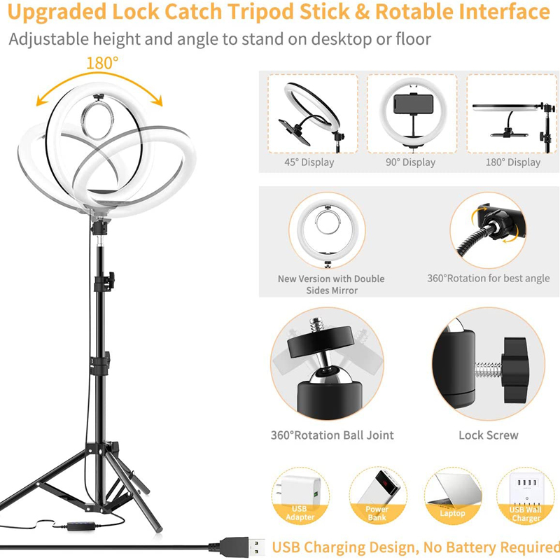 16/26/33cm Selfie Ring Light P - Photography Lighting Description recensie en prijs