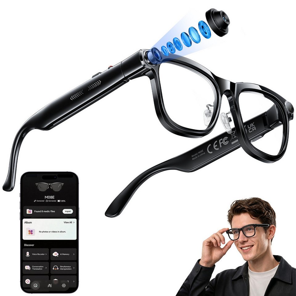 AI Smart Glasses with ChatGPT  - Photography Lighting Devices recensie en prijs