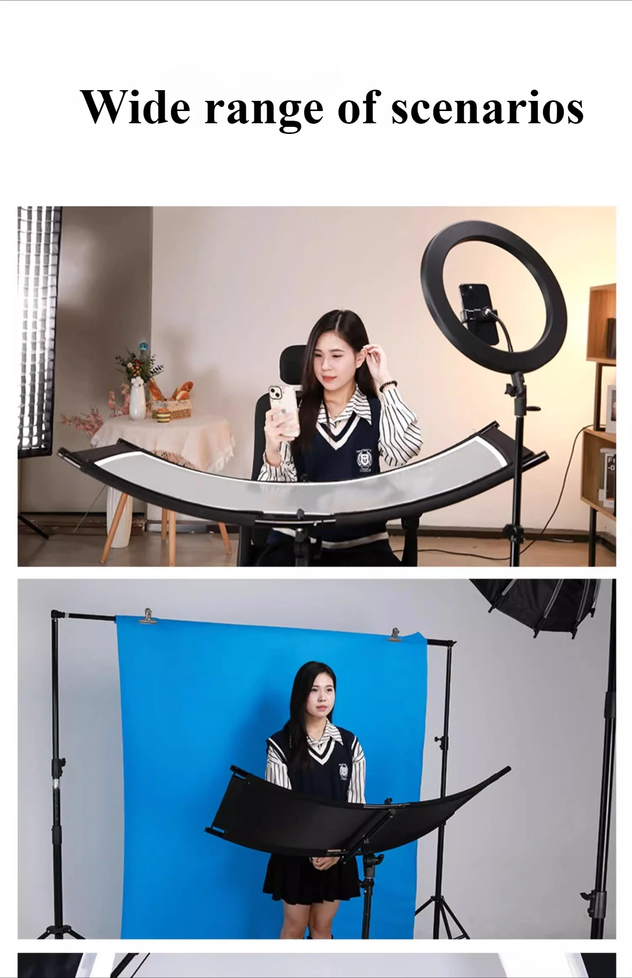 4-Color Cloth U-Type Reflector - Photography Lighting Type recensie en prijs