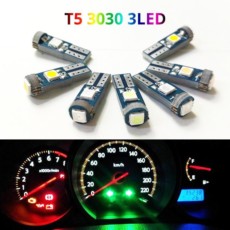 10Pcs T5 Led Bulb Canbus W3W 7 - Interior Photography Lighting recensie en prijs