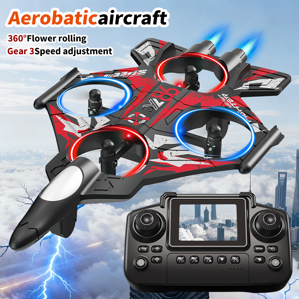 Fighter Jet Drone With Screen  - Photography Lighting Effects recensie en prijs