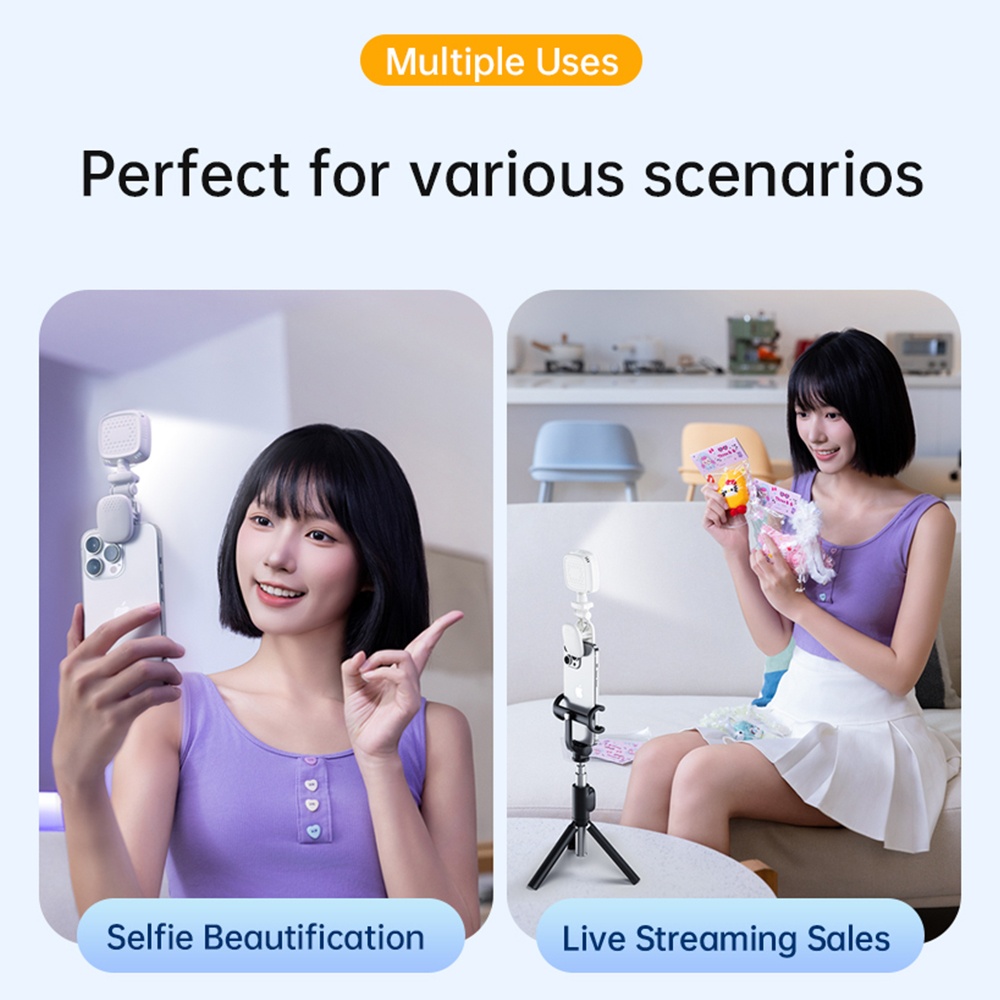 Portable LED Selfie Light Came - Photography Lighting Description recensie en prijs