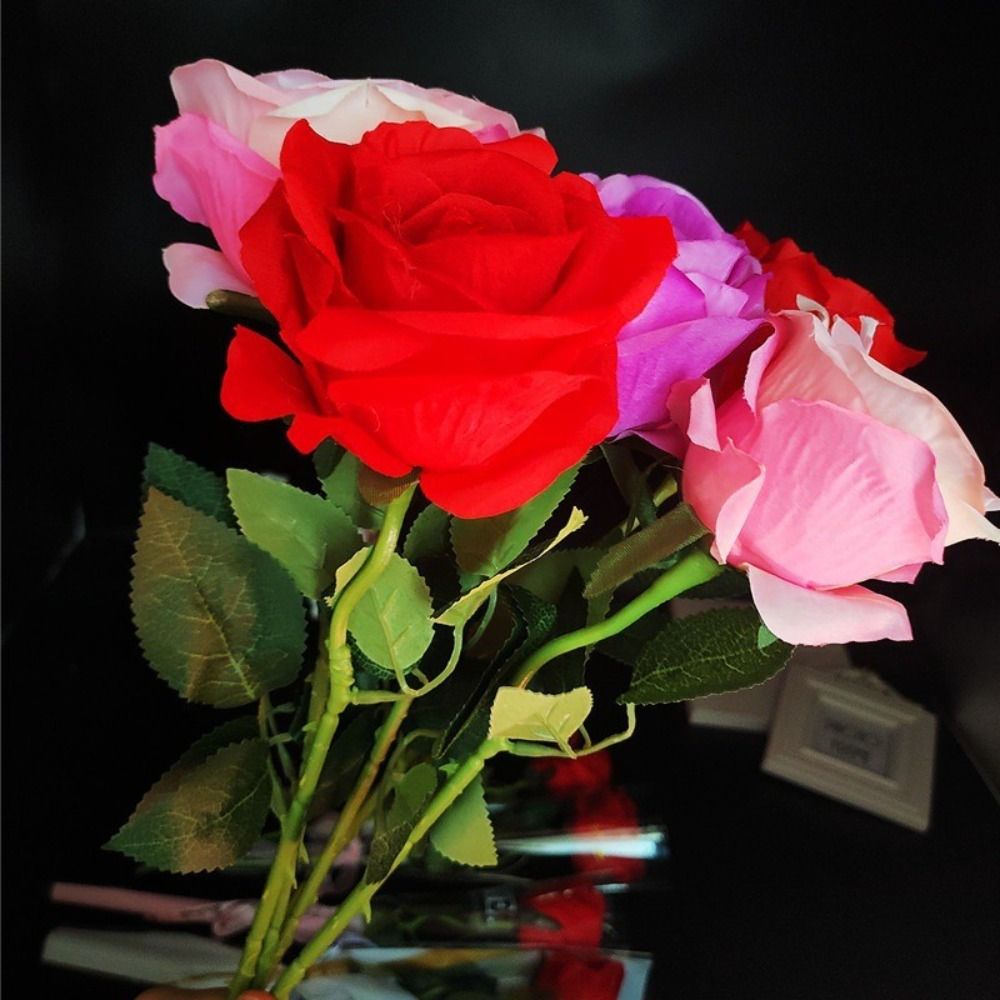 Glowing Artificial Rose Flower - Photography Lighting Home recensie en prijs