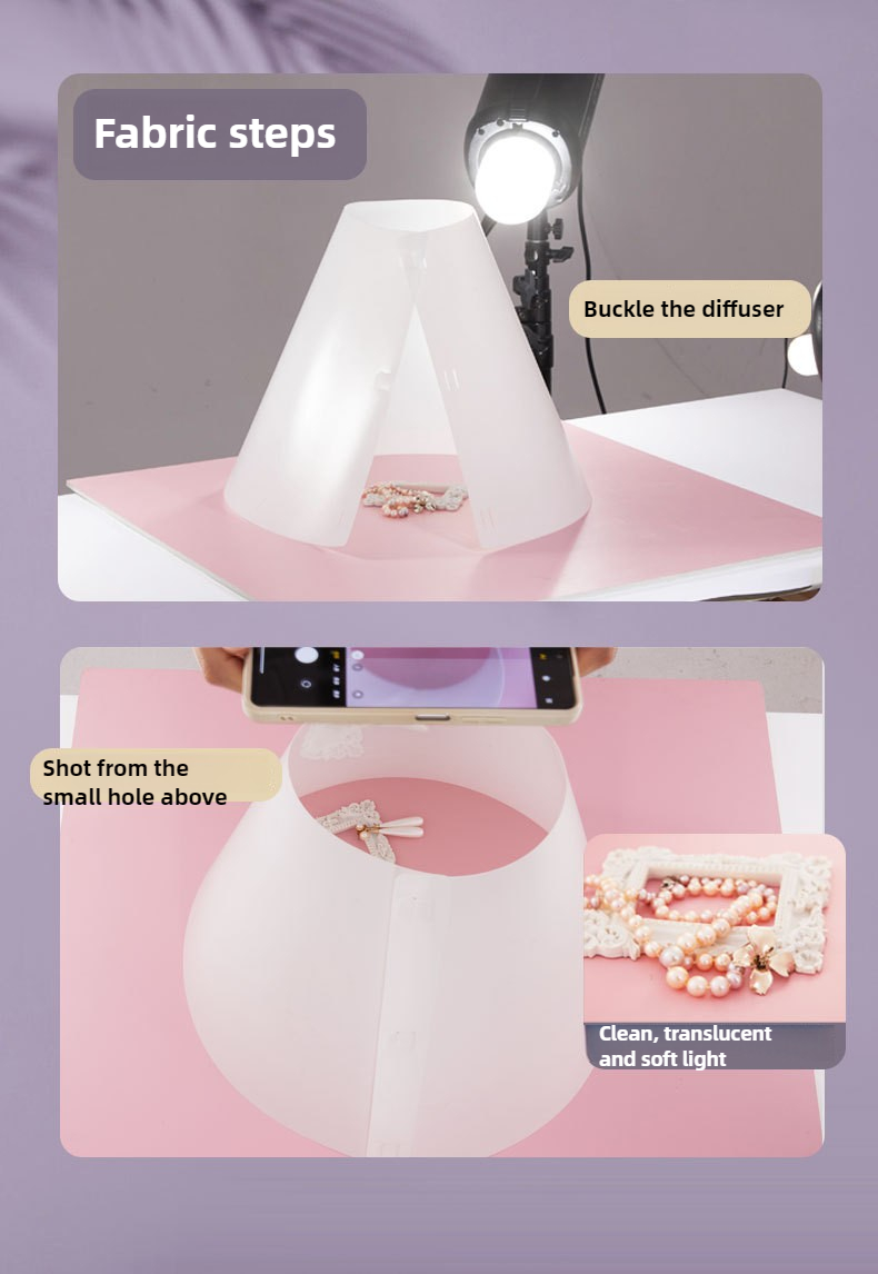 Light Cone Photo Flash Diffuse - Photography Lighting For Jewelry recensie en prijs