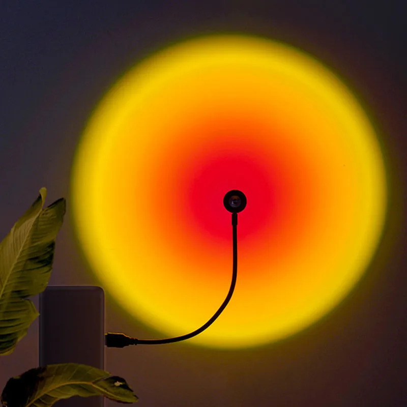1-4pcs Sunset Lamp LED Rainbow - Photography Lighting Home recensie en prijs