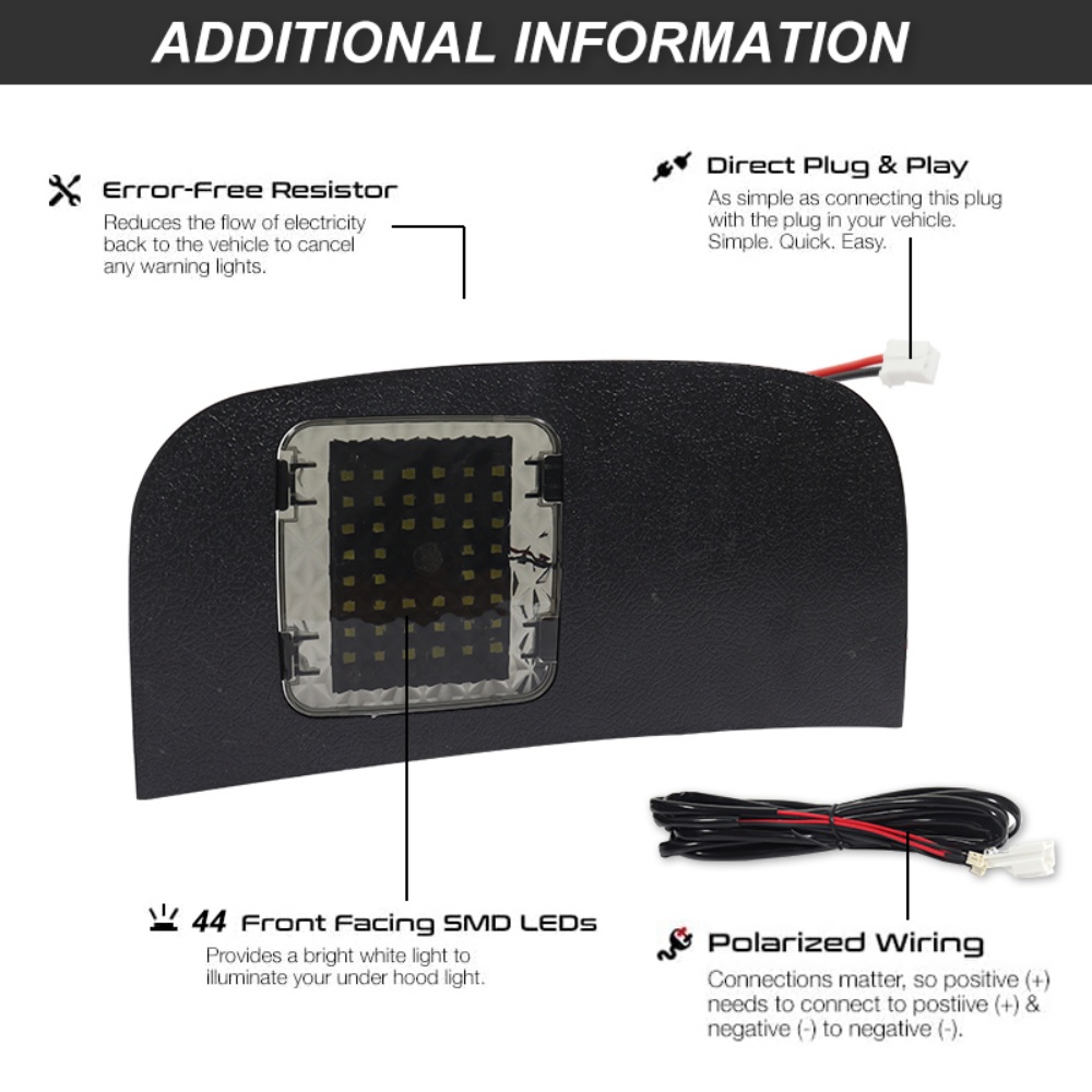White LED Car Rear Trunk Cargo - Interior Photography Lighting recensie en prijs