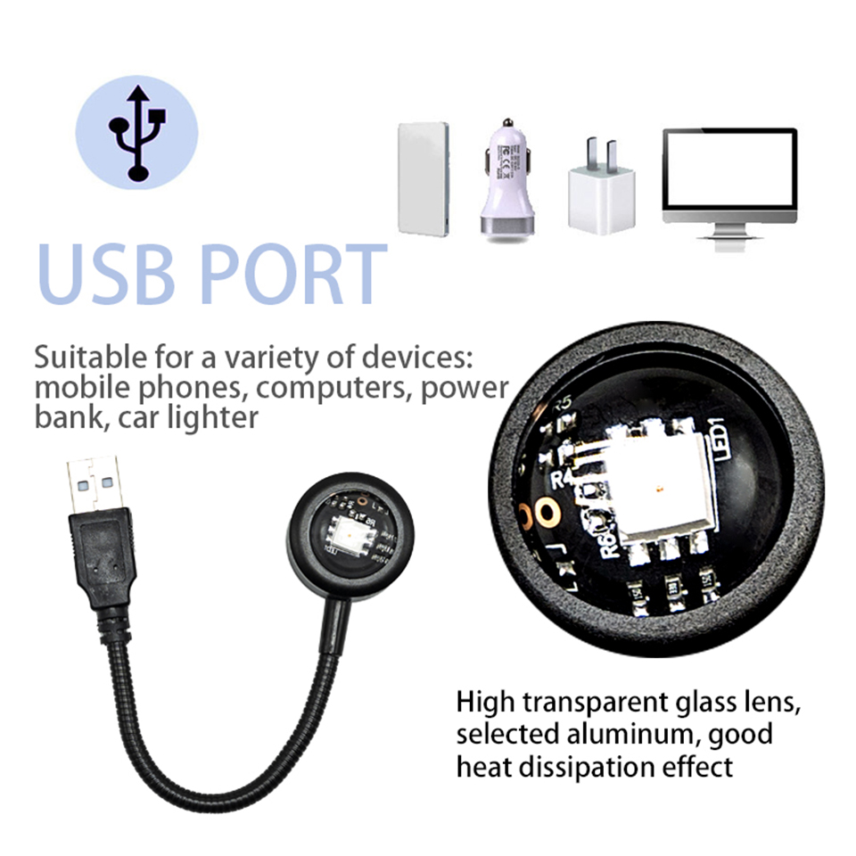 USB LED Sunset Lamp Projector  - Photography Lighting Home recensie en prijs