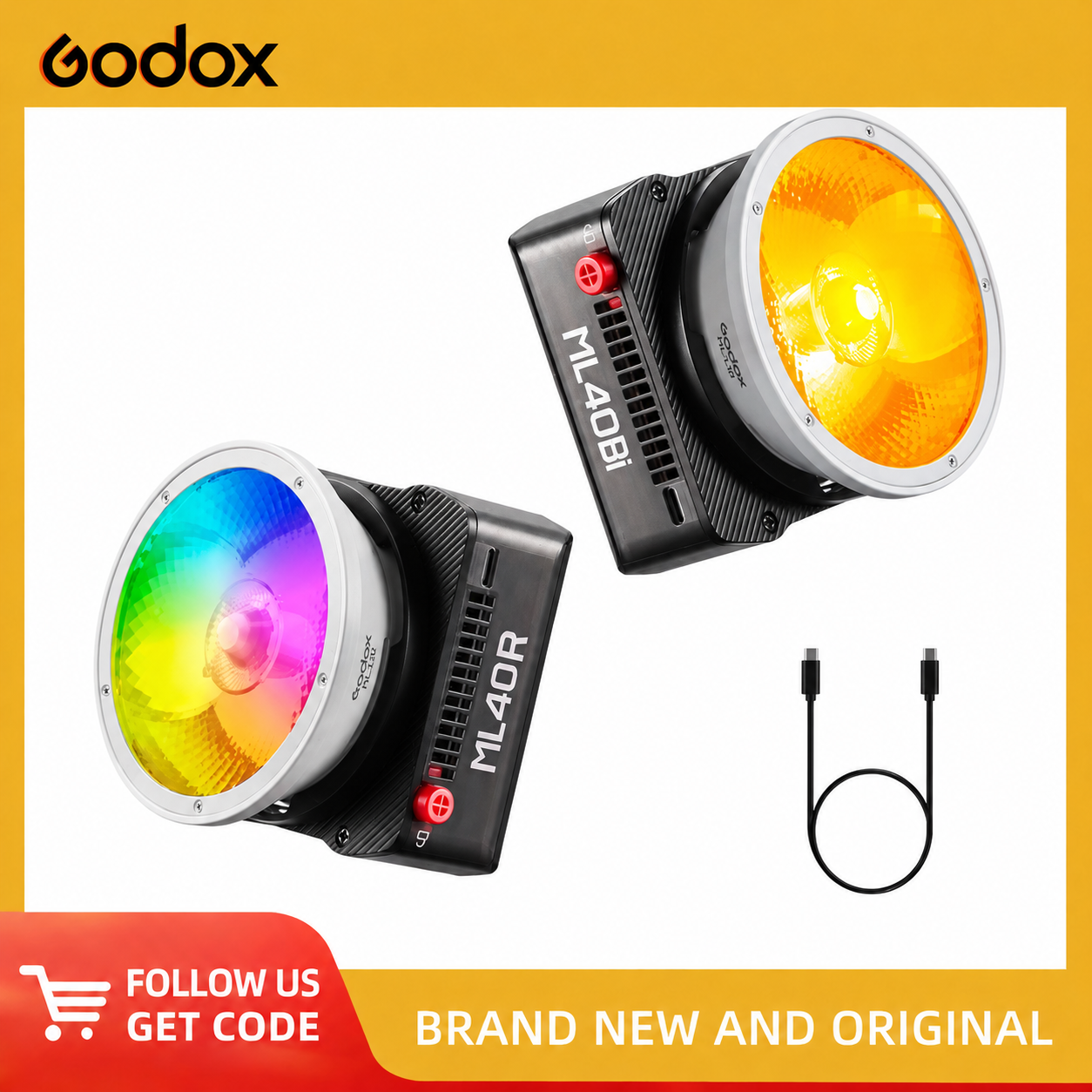 Godox ML40Bi ML40R 40W Pocket  - Photography Lighting Placement recensie en prijs