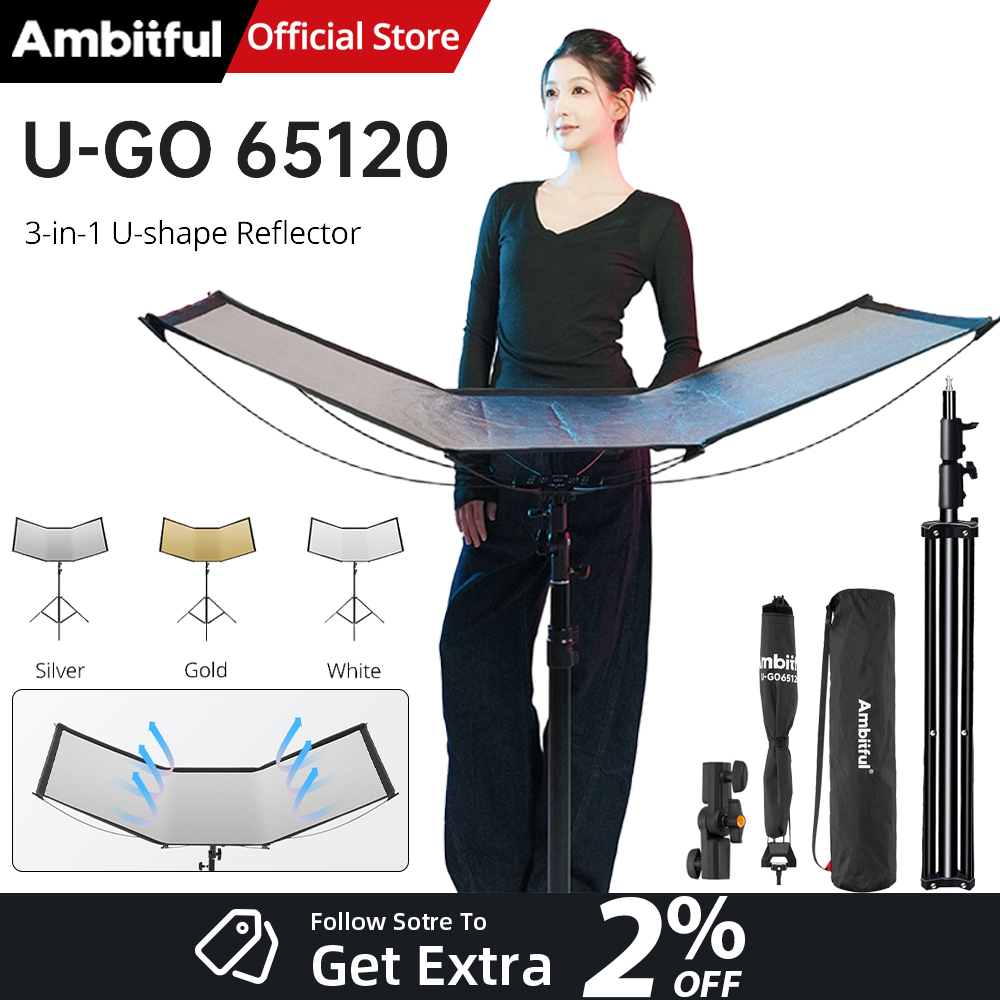 AMBITFUL 3in1 U-Type Light Dif - Photography Lighting Type recensie en prijs