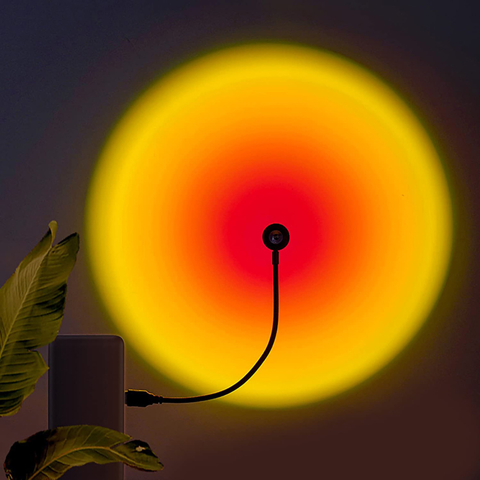 1x USB Sunset Lamp LED Rainbow - Photography Lighting Home recensie en prijs