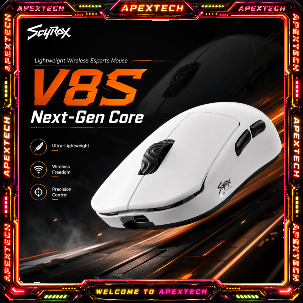Scyrox V8S 40g Ultra-Light Wir - Photography Lighting Game recensie en prijs