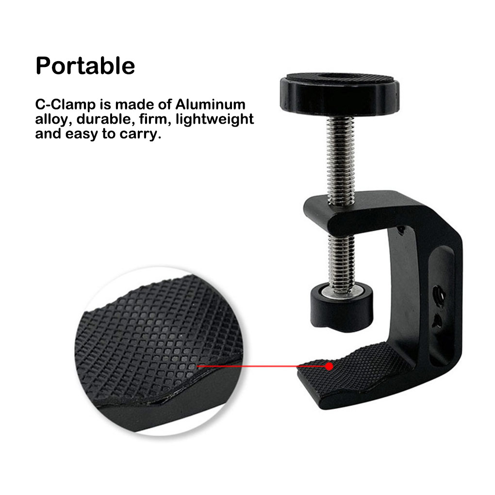 C- Shaped Clamp Aluminum Alloy - Photography Lighting Type recensie en prijs