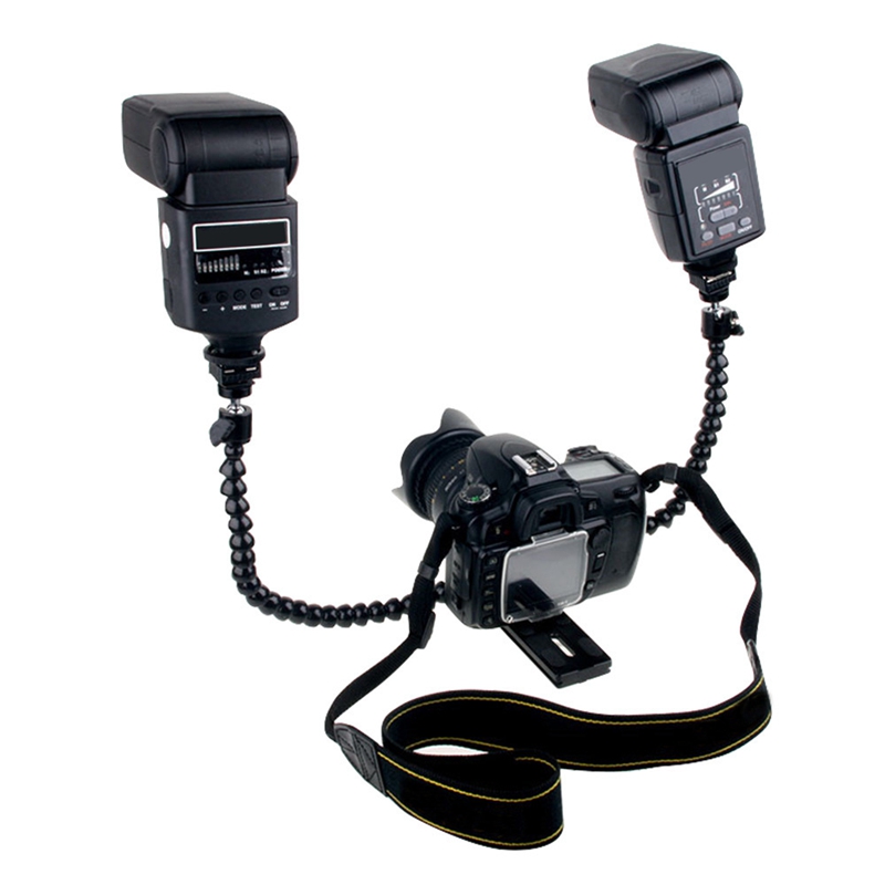 Flexible Dual Arm Hot Shoe Fla - Macro Photography Lighting Kit recensie en prijs