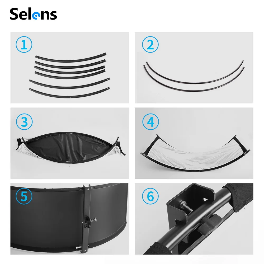 Selens 4-IN-1 U-typed 105x260c - Photography Lighting Type recensie en prijs