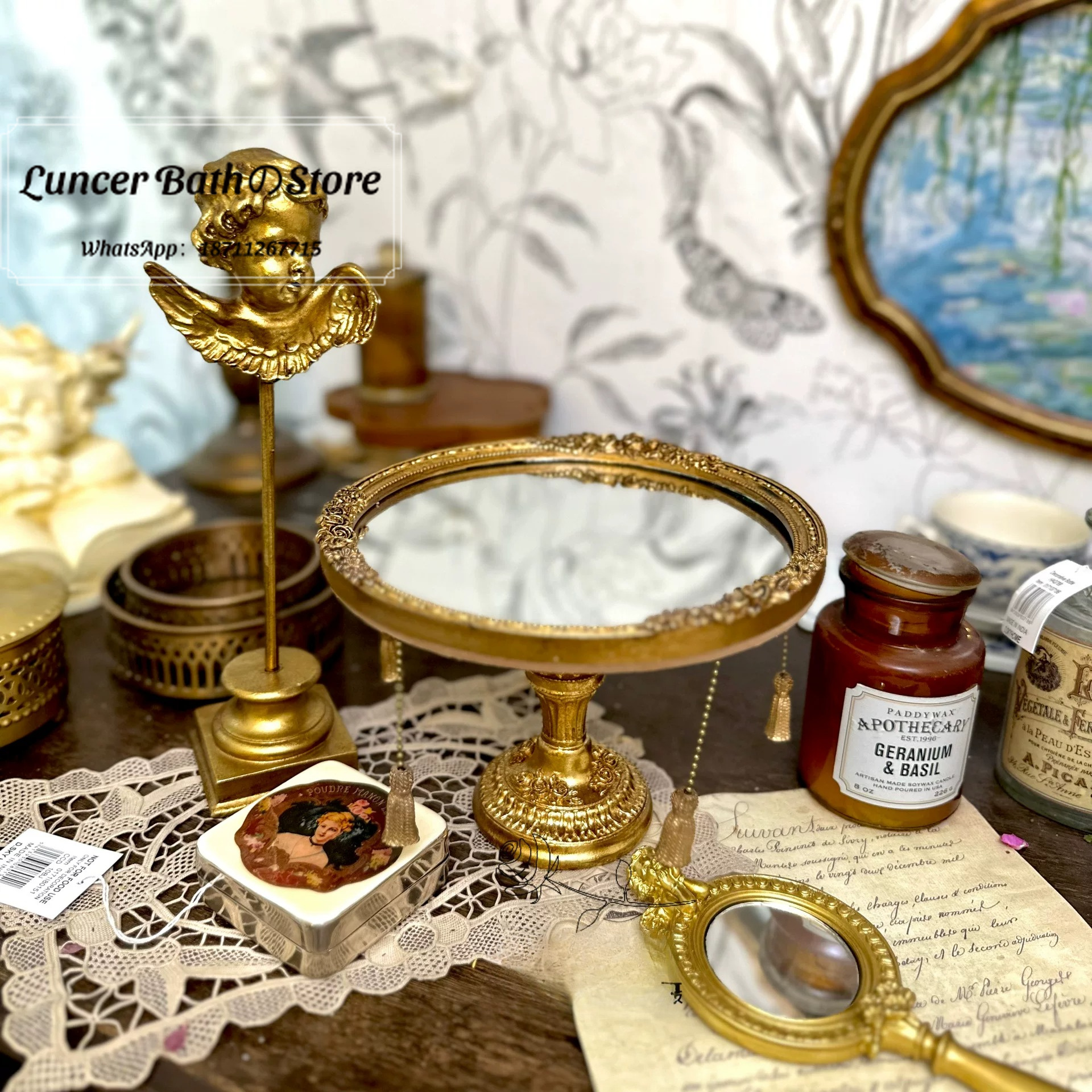 Vintage Court Ins Style Mirror - Photography Lighting Style recensie en prijs