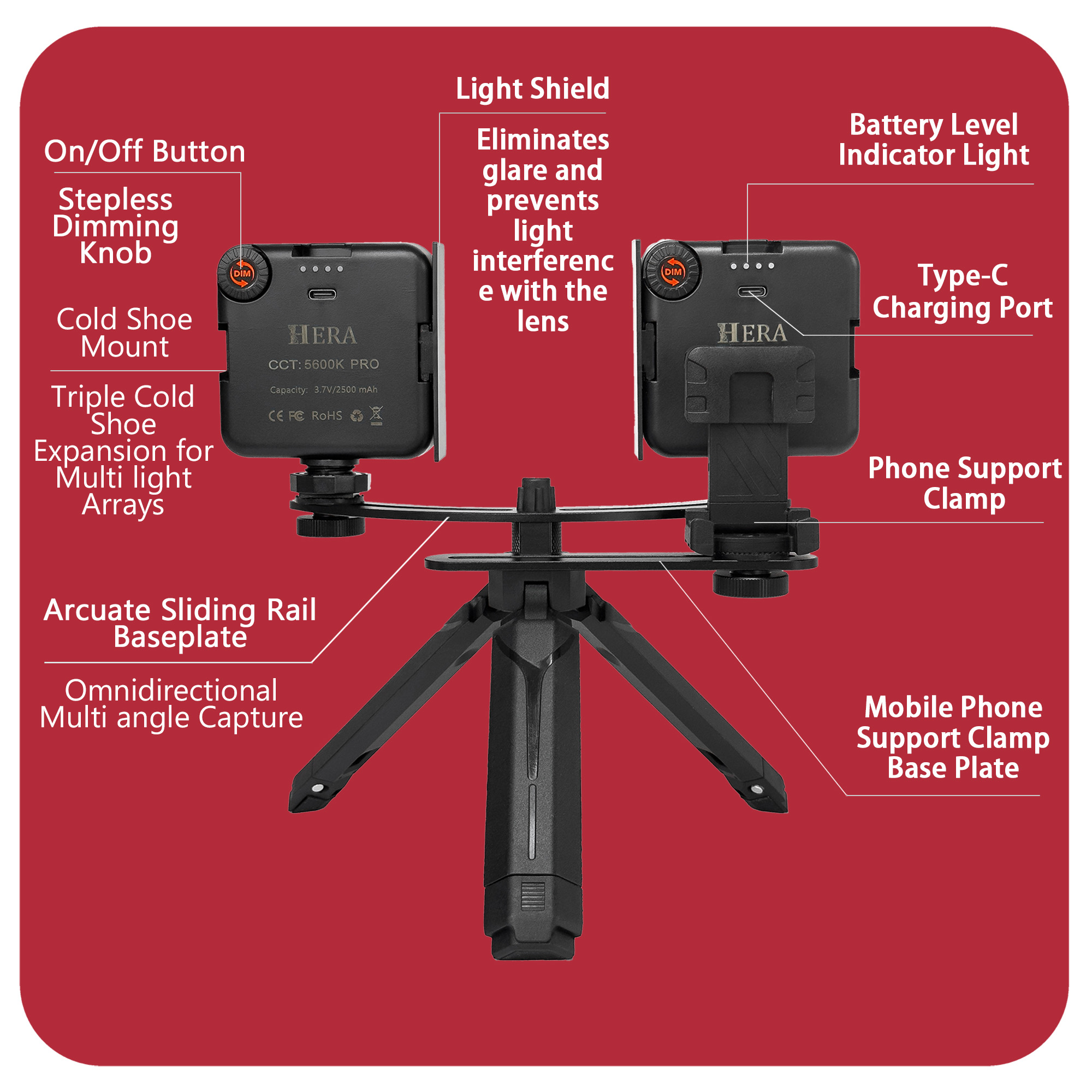 HERA Photography Light MK019 F - Photography Lighting Accessories recensie en prijs