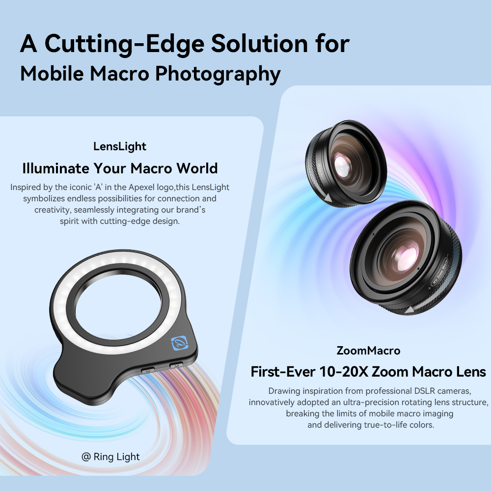 APEXEL 10-20X Adjustable Zoom  - Photography Lighting For Jewelry recensie en prijs