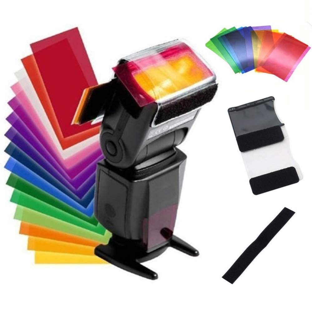 12 Colors Camera Flash Gels Li - Macro Photography Lighting Kit recensie en prijs