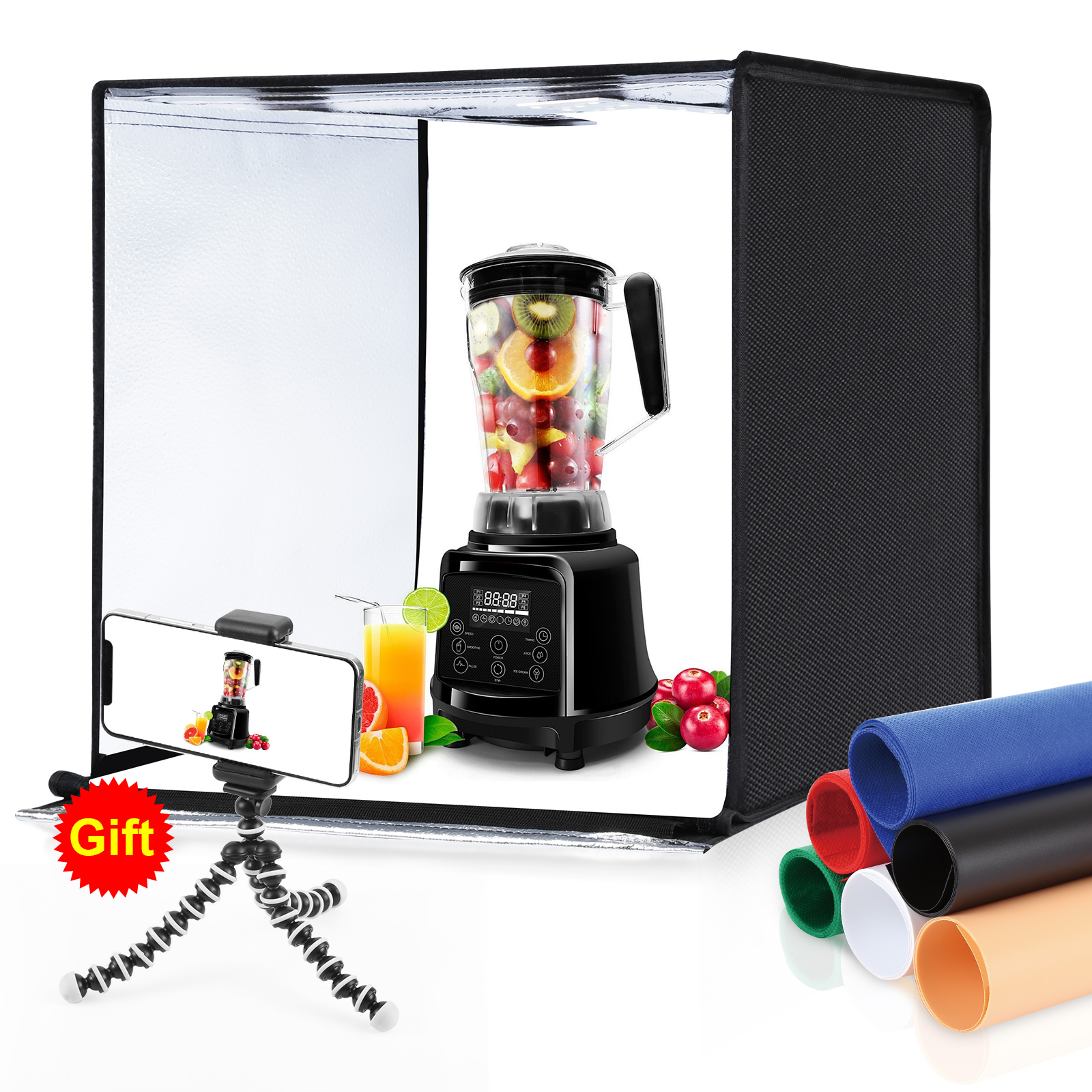 PULUZ 60cm Photo Studio Light  - Macro Photography Lighting Kit recensie en prijs