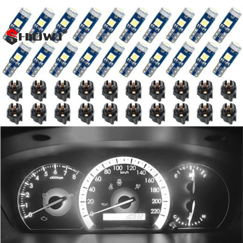 10Pcs T5 Led Bulb Canbus W3W 7 - Interior Photography Lighting recensie en prijs