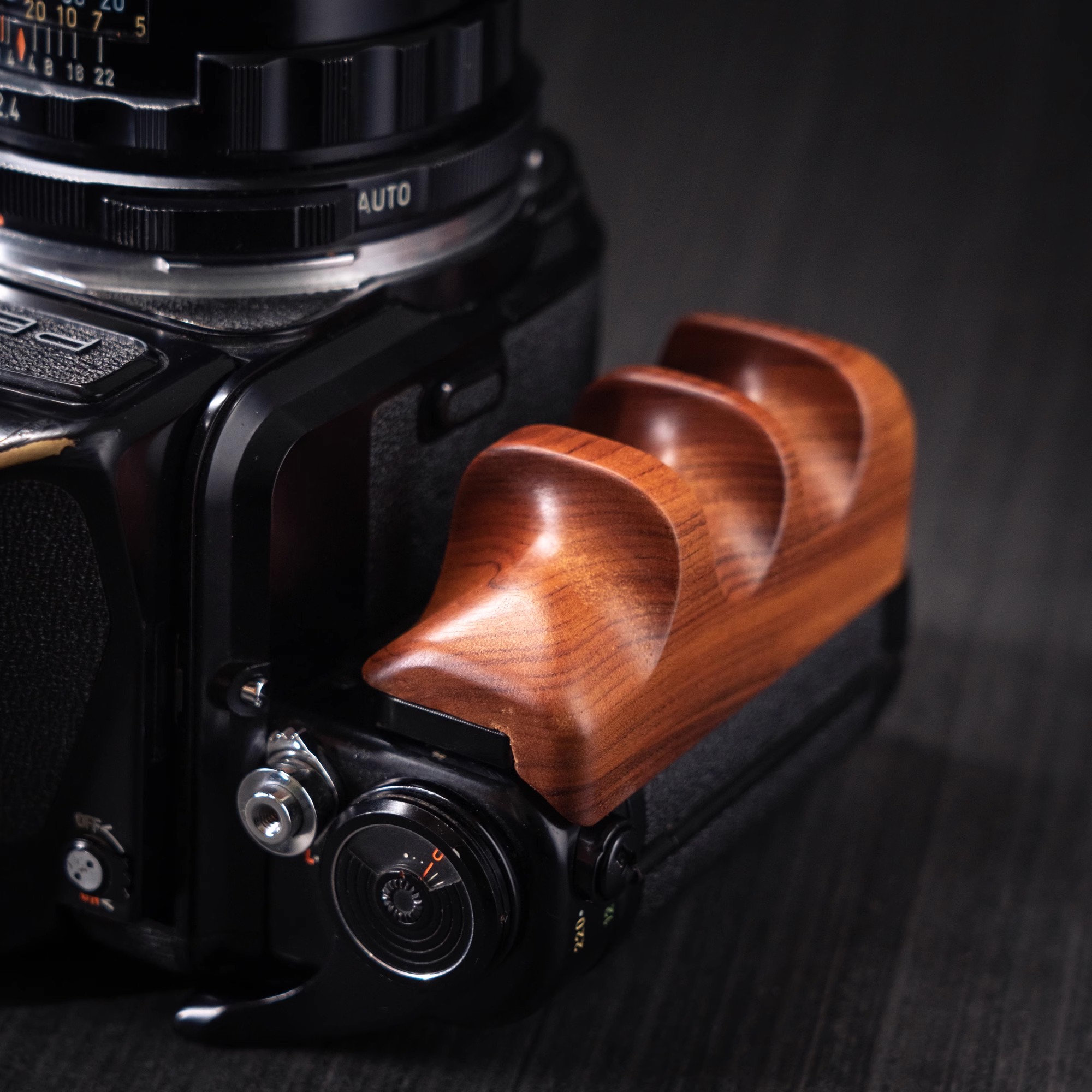 Camera Wooden Hand Grip for Pe - Macro Photography Lighting Kit recensie en prijs
