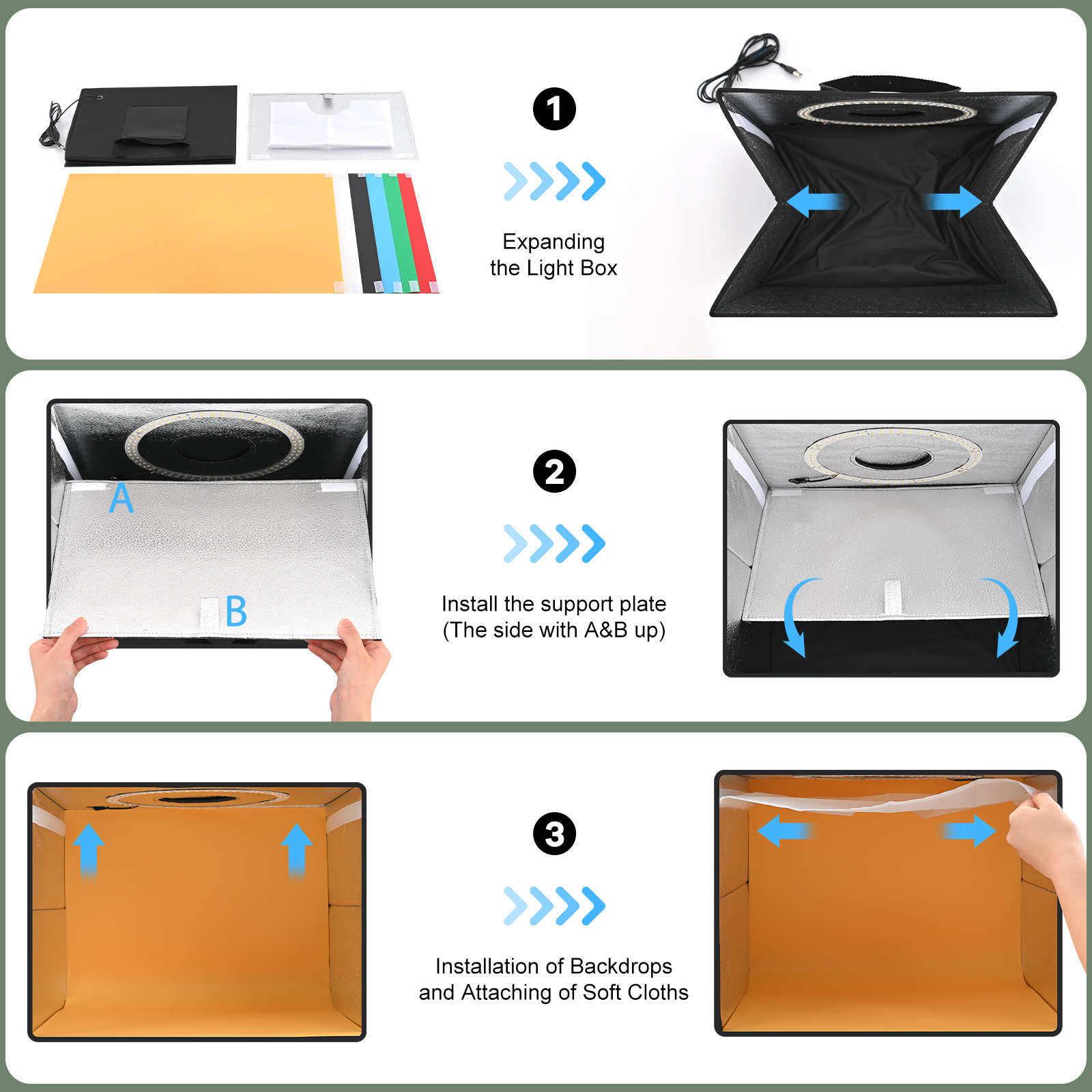 Lightdow Dimmable Photo Box LE - Macro Photography Lighting Kit recensie en prijs