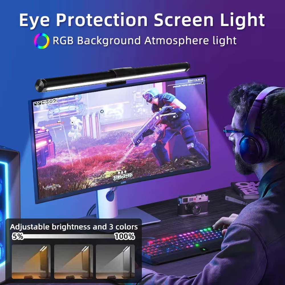 LED Computer PC Monitor Light  - Photography Lighting Game recensie en prijs