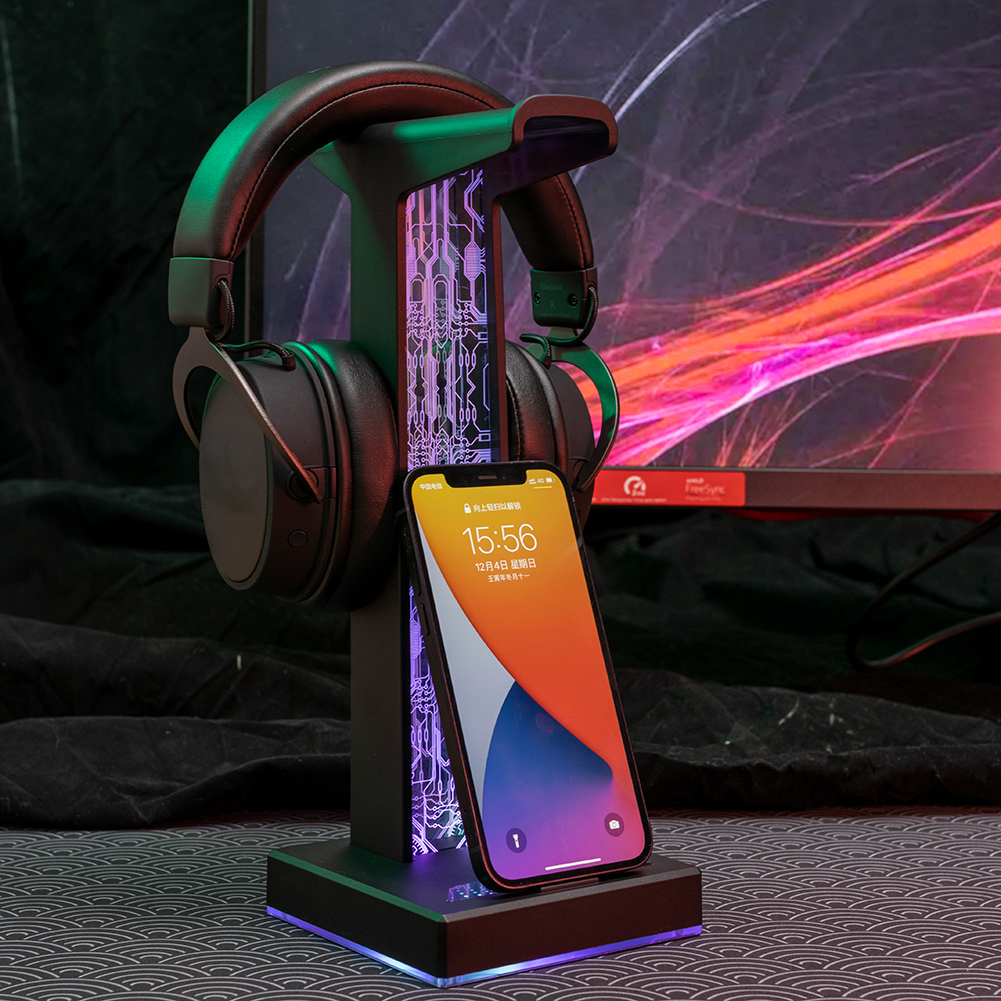 RGB Gaming Headphone Stand Dua - Photography Lighting Game recensie en prijs