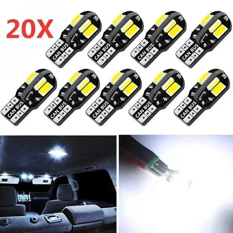 10/20PCS W5W T10 LED Bulbs Can - Interior Photography Lighting recensie en prijs